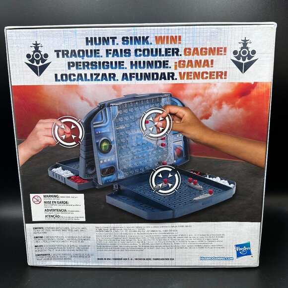 Hasbro Gaming Battleship Classic Board Strategy Game Age 7+ Open Box - Picture 5 of 13